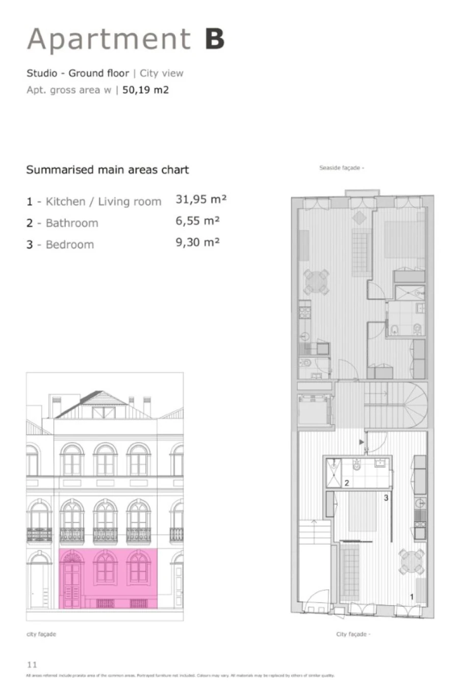 Apartamento T1 para Venda em Aldoar, Foz do Douro e Nevogilde Planta 2