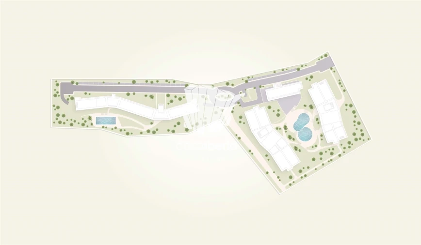 Apartamento T2 para Venda em Lagoa e Carvoeiro Planta 1