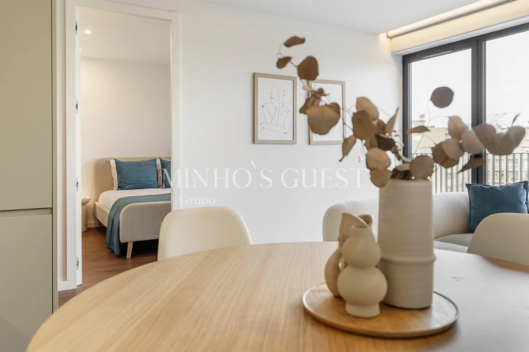 Apartamento T2 para Arrendamento férias em Braga (Maximinos, Sé e Cividade) Foto 11