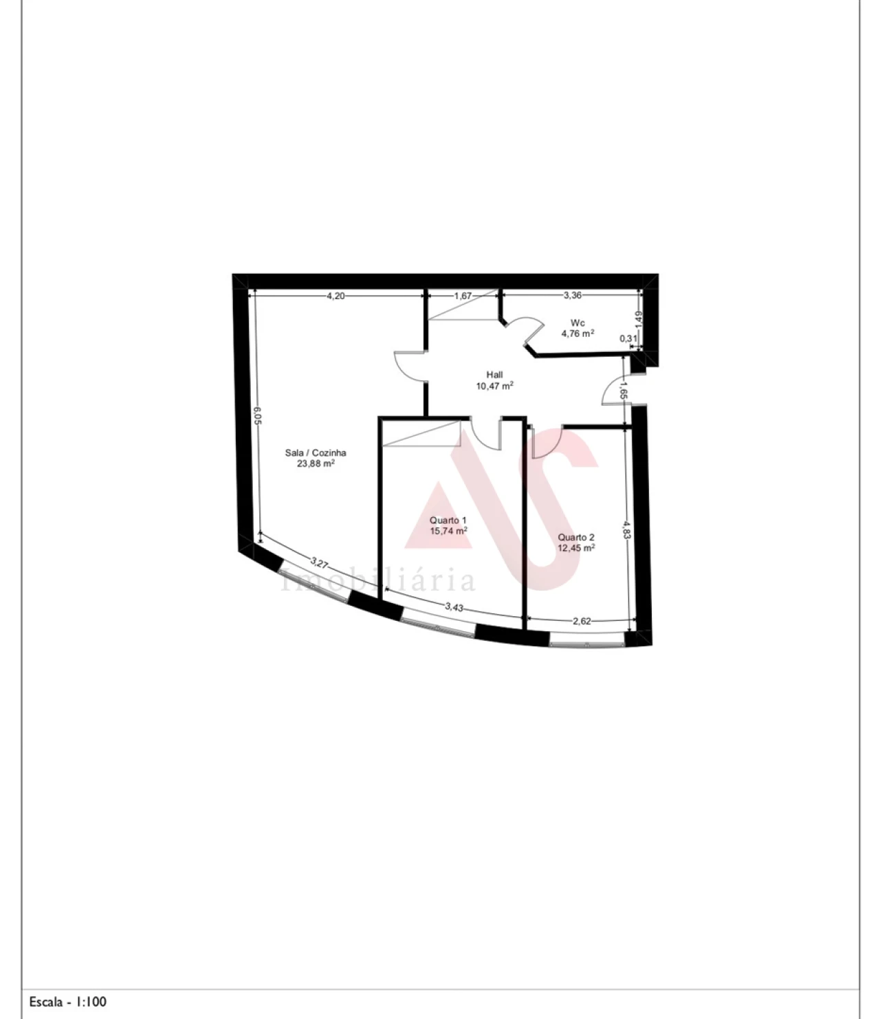 Apartamento T2 para Venda em Caldas de Vizela (São Miguel e São João) Foto 23