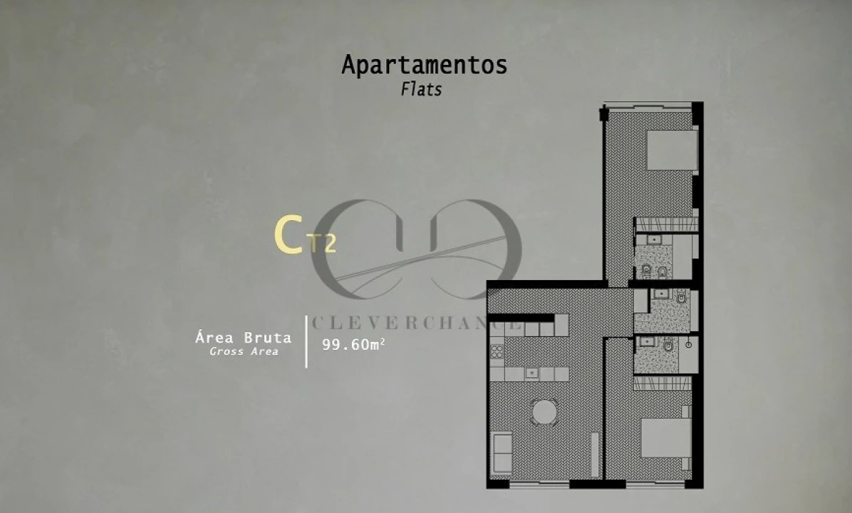 Apartamento T2 para Venda em Cedofeita, Santo Ildefonso, Sé, Miragaia, São Nicolau e Vitória Foto 11
