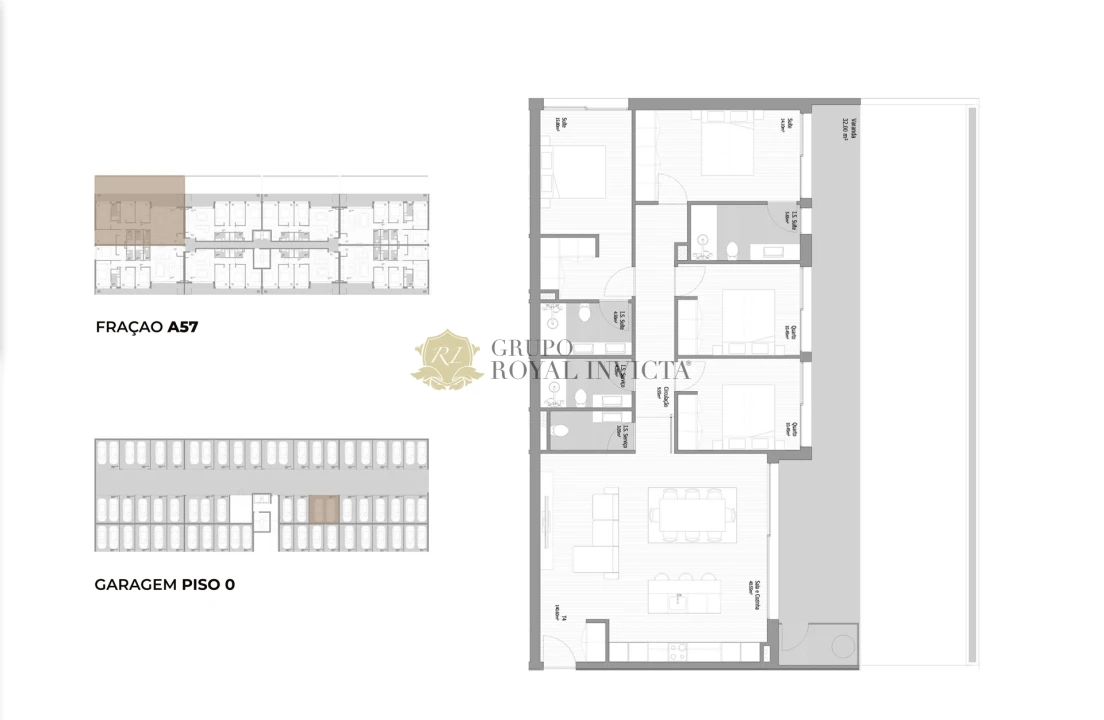 Apartamento T4 para Venda em Fânzeres e São Pedro da Cova Foto 41