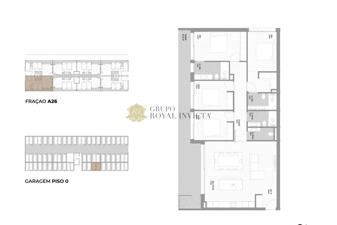 Apartamento T4 para Venda em Fânzeres e São Pedro da Cova Foto 34