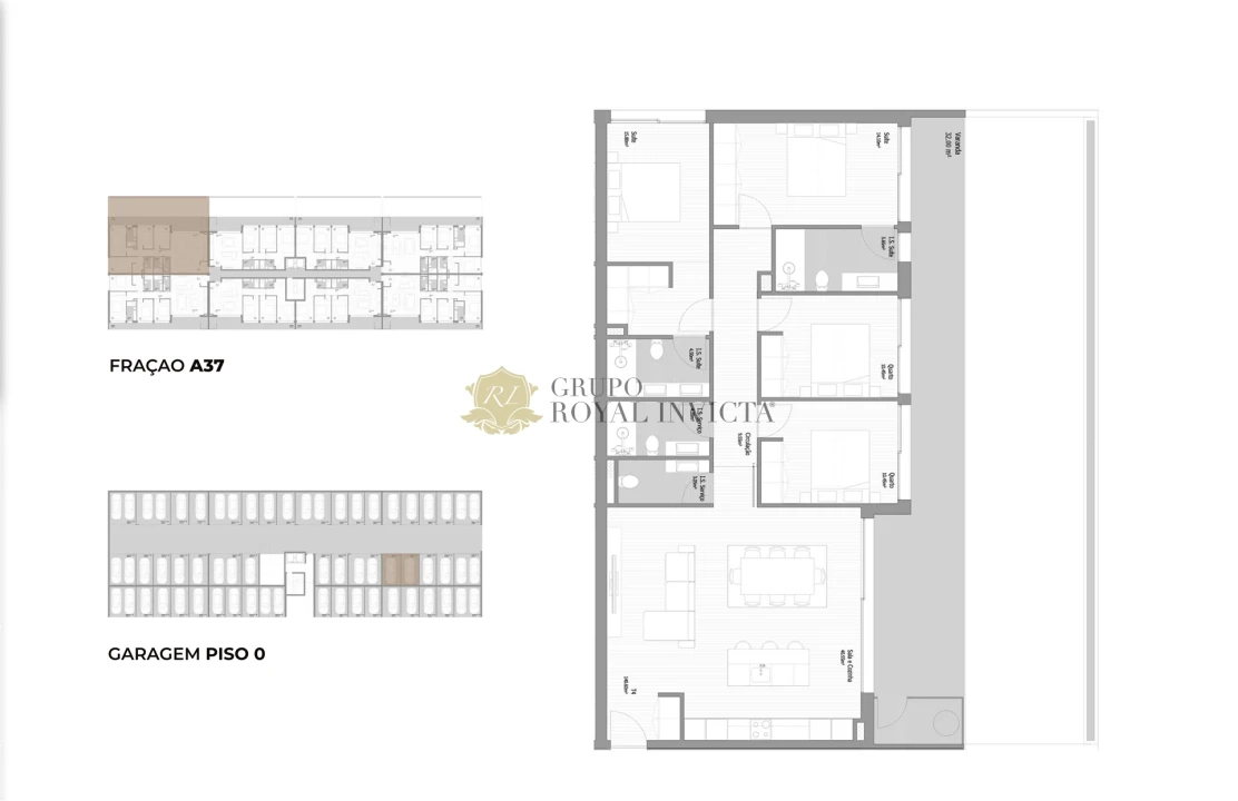 Apartamento T4 para Venda em Fânzeres e São Pedro da Cova Foto 36