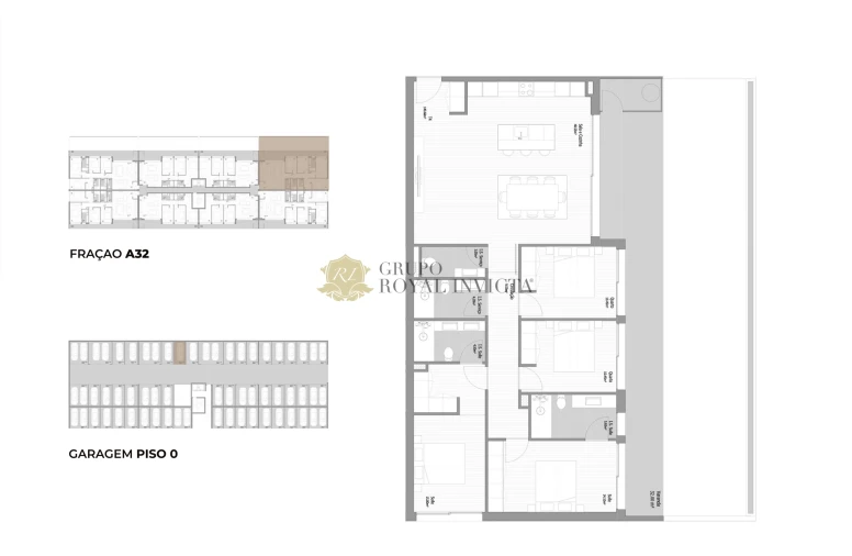 Apartamento T4 para Venda em Fânzeres e São Pedro da Cova Foto 35