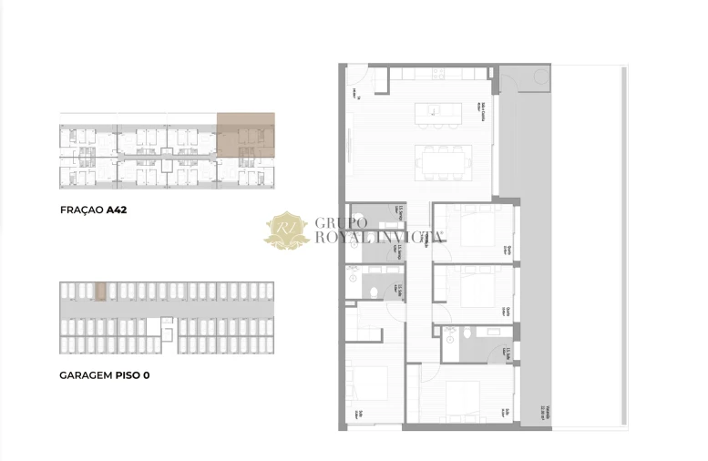 Apartamento T4 para Venda em Fânzeres e São Pedro da Cova Foto 37