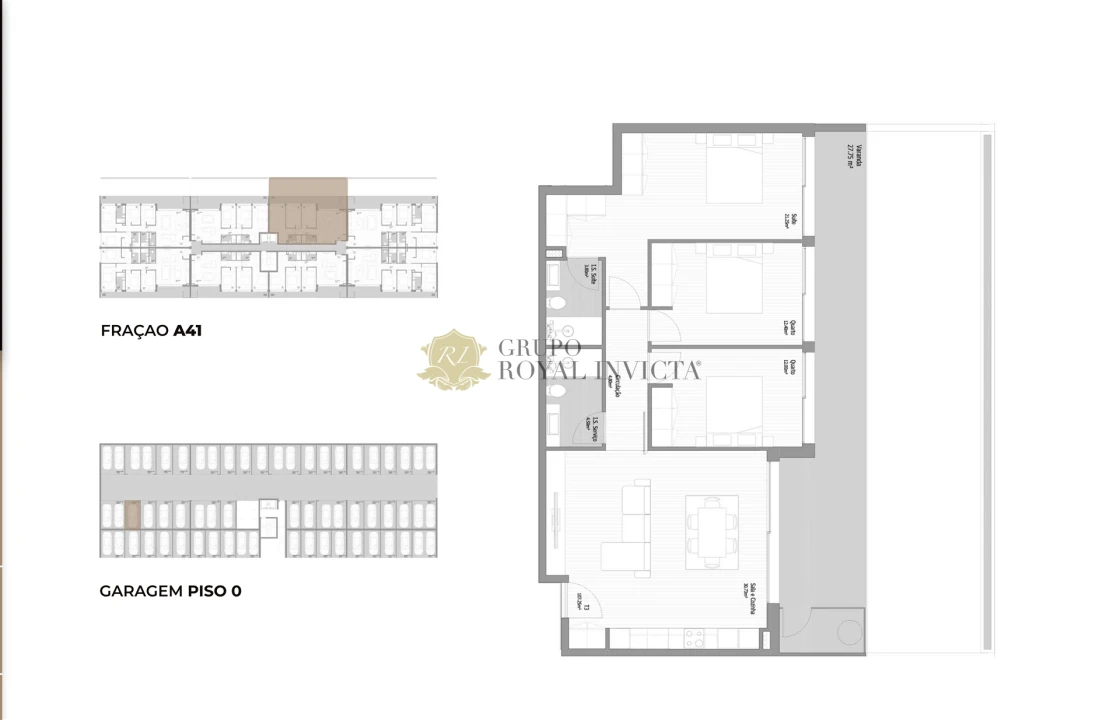 Apartamento T3 para Venda em Fânzeres e São Pedro da Cova Foto 23