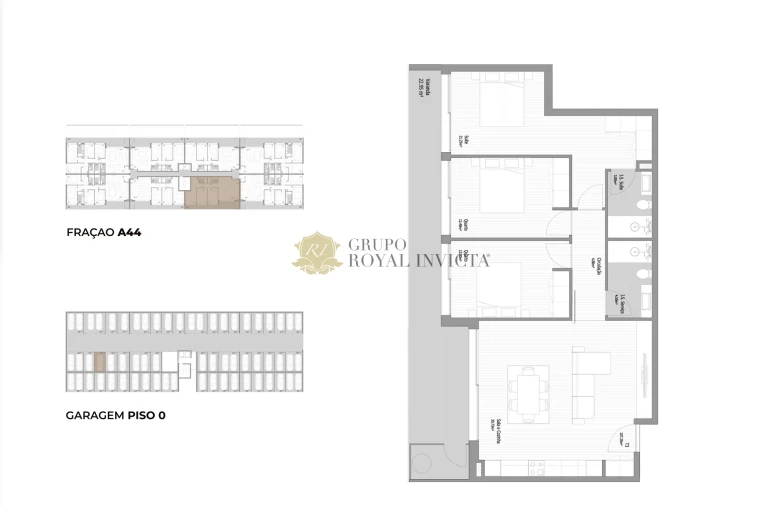 Apartamento T3 para Venda em Fânzeres e São Pedro da Cova Foto 24