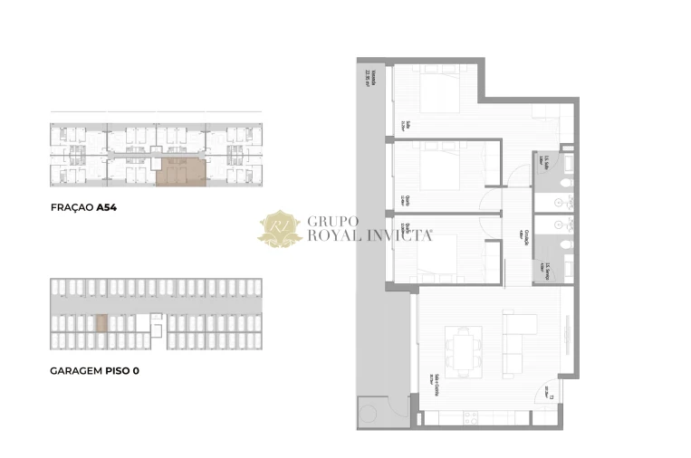 Apartamento T3 para Venda em Fânzeres e São Pedro da Cova Foto 27