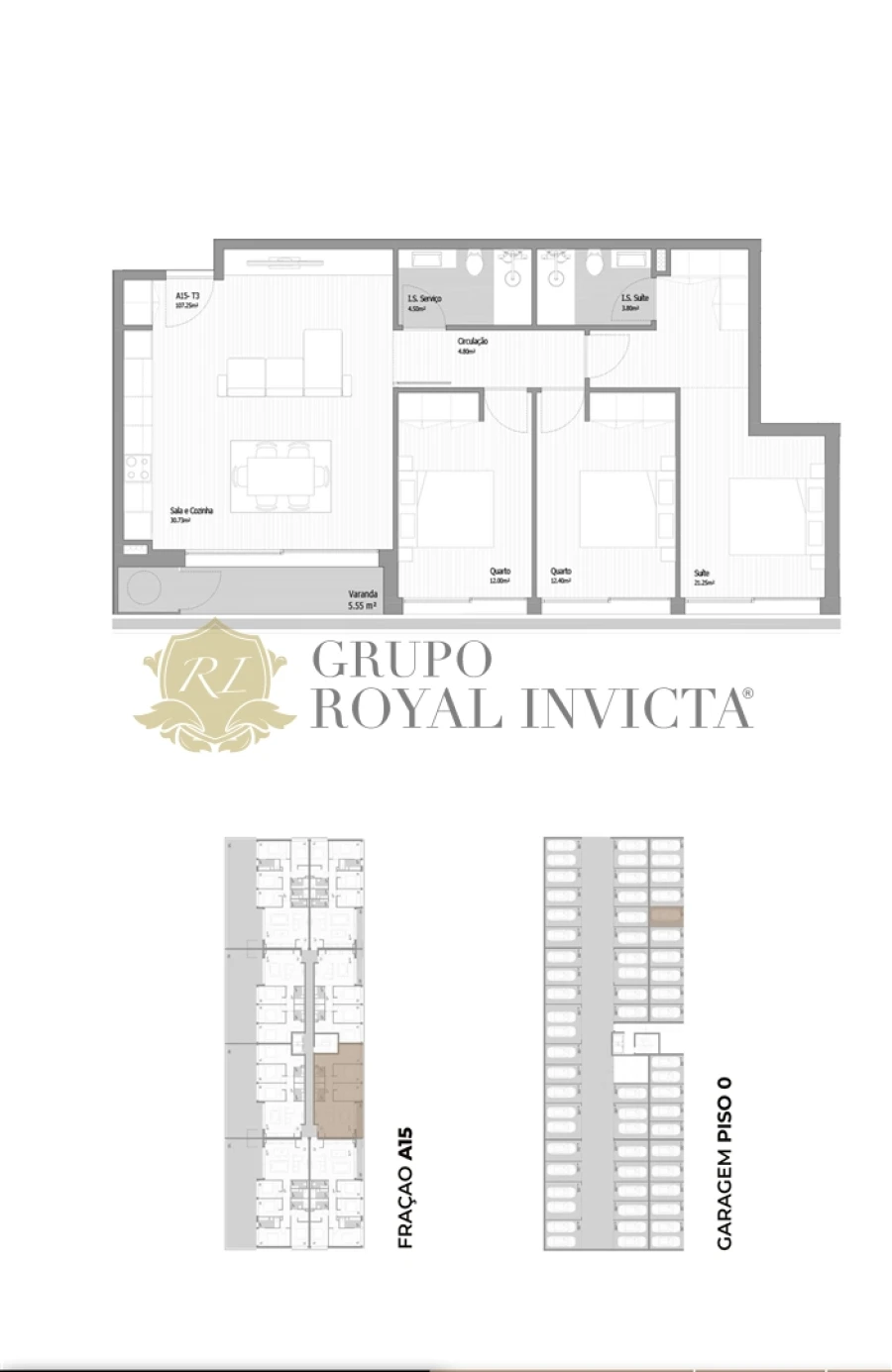 Apartamento T3 para Venda em Fânzeres e São Pedro da Cova Foto 15