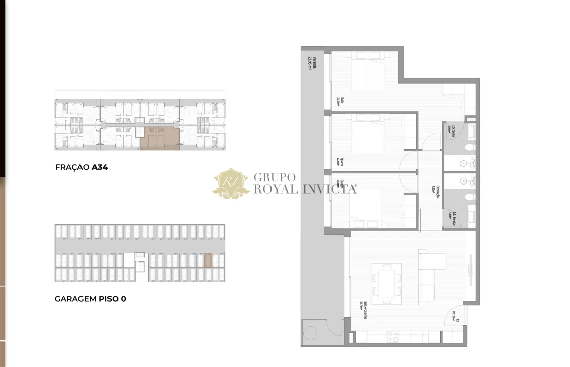 Apartamento T3 para Venda em Fânzeres e São Pedro da Cova Foto 20