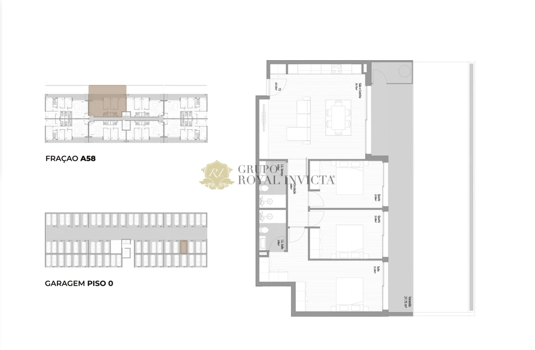 Apartamento T3 para Venda em Fânzeres e São Pedro da Cova Foto 29
