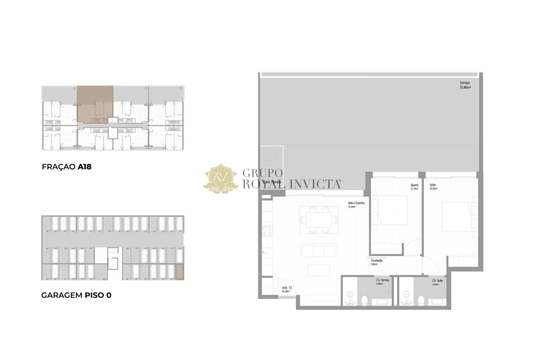 Apartamento T2 para Venda em Fânzeres e São Pedro da Cova Foto 16