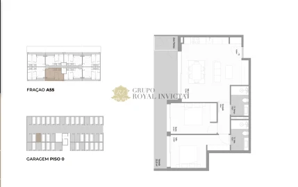 Apartamento T2 para Venda em Fânzeres e São Pedro da Cova