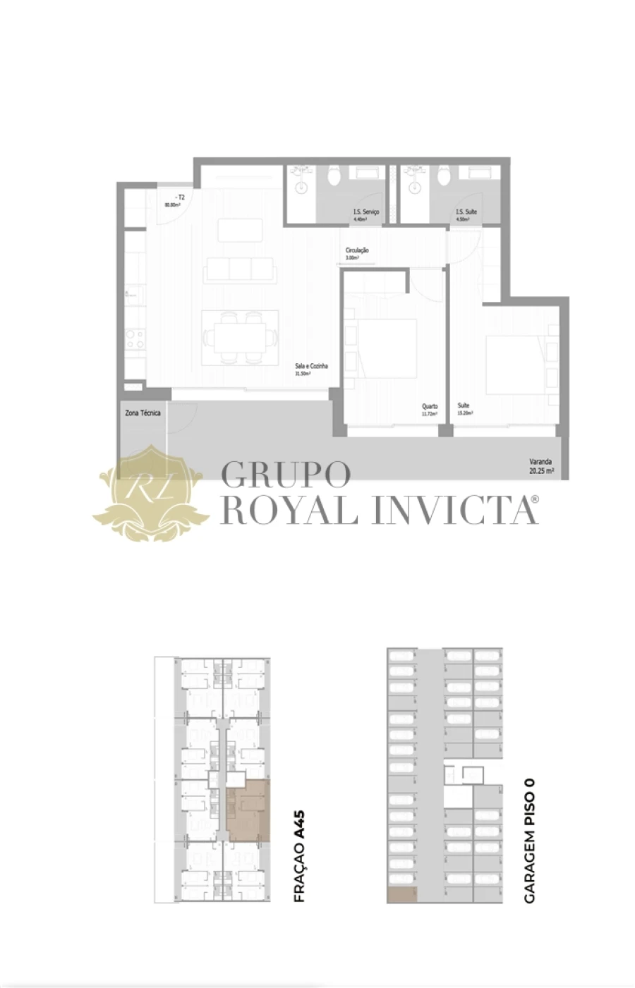 Apartamento T2 para Venda em Fânzeres e São Pedro da Cova Foto 17