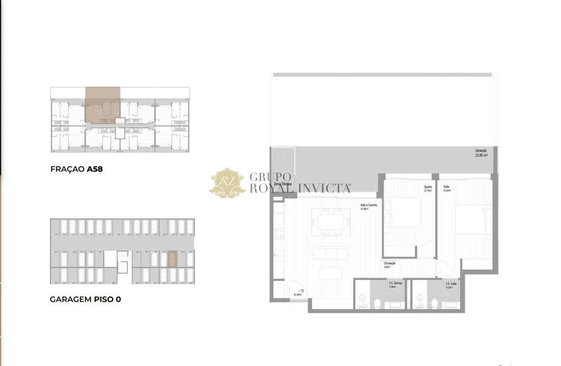 Apartamento T2 para Venda em Fânzeres e São Pedro da Cova Foto 20