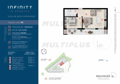 Apartamento T1 para Venda em Caniço