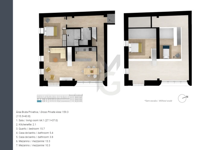 Apartamento T3 para Venda em Misericórdia Foto 39