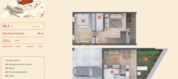 Apartamento T1 para Venda em Lordelo do Ouro e Massarelos
