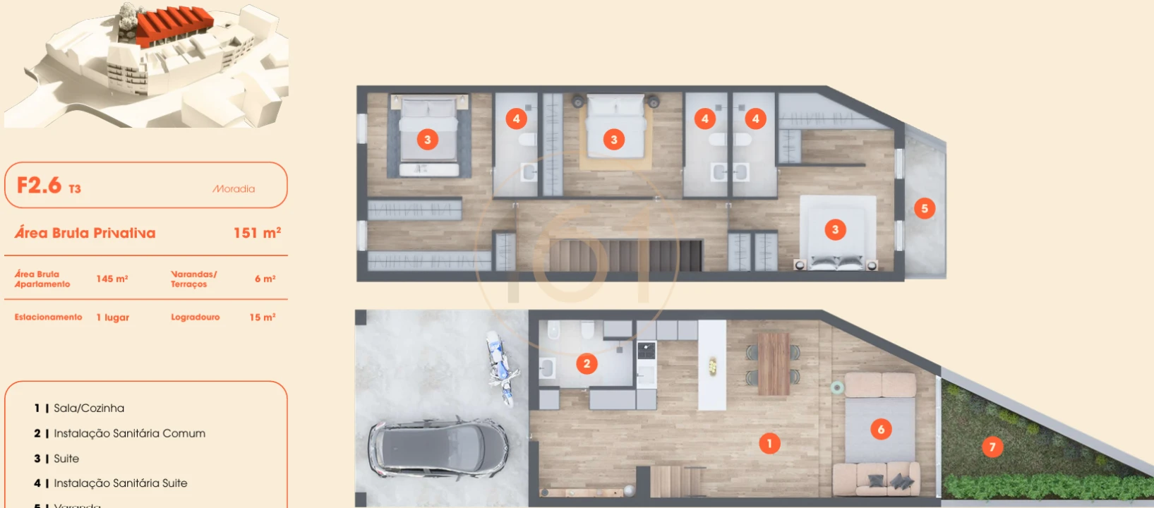 Apartamento T3 para Venda em Lordelo do Ouro e Massarelos Foto 15