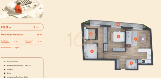 Apartamento T2 para Venda em Lordelo do Ouro e Massarelos