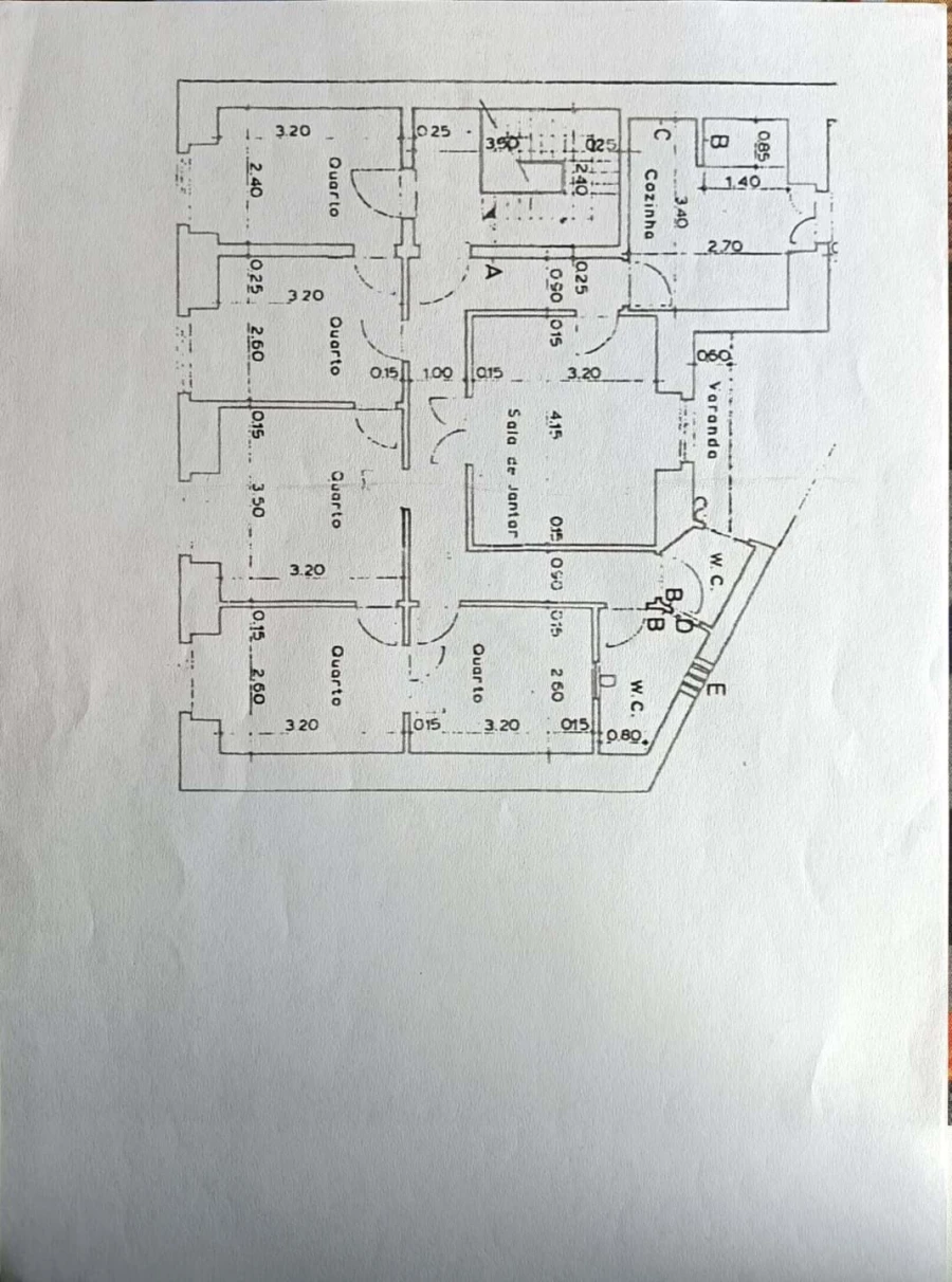 Apartamento T2 para Venda em Arroios Planta 1