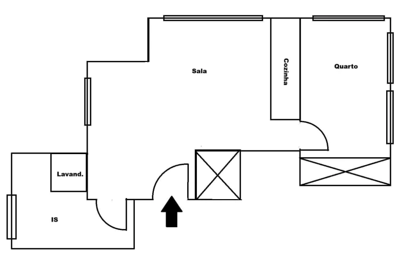 Apartamento T1 para Venda em Paranhos Foto 24
