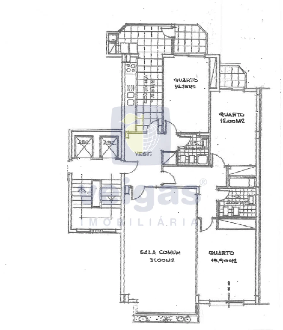 Apartamento T3 para Venda em São Domingos de Benfica Foto 35