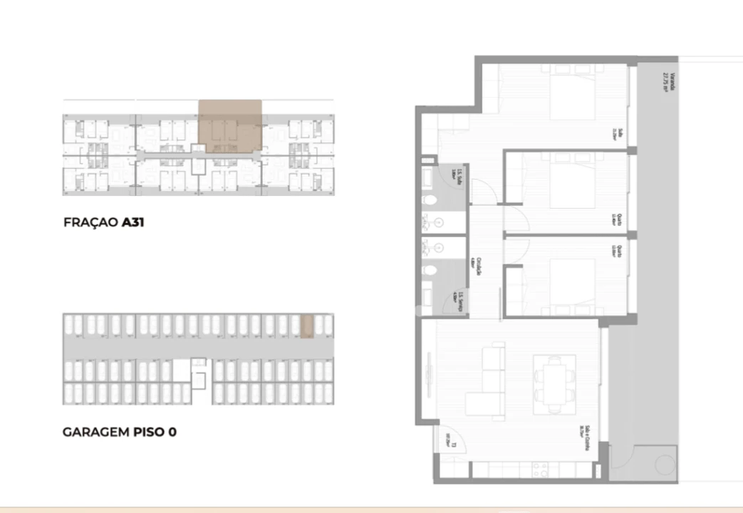 Apartamento T3 para Venda em Fânzeres e São Pedro da Cova Foto 32