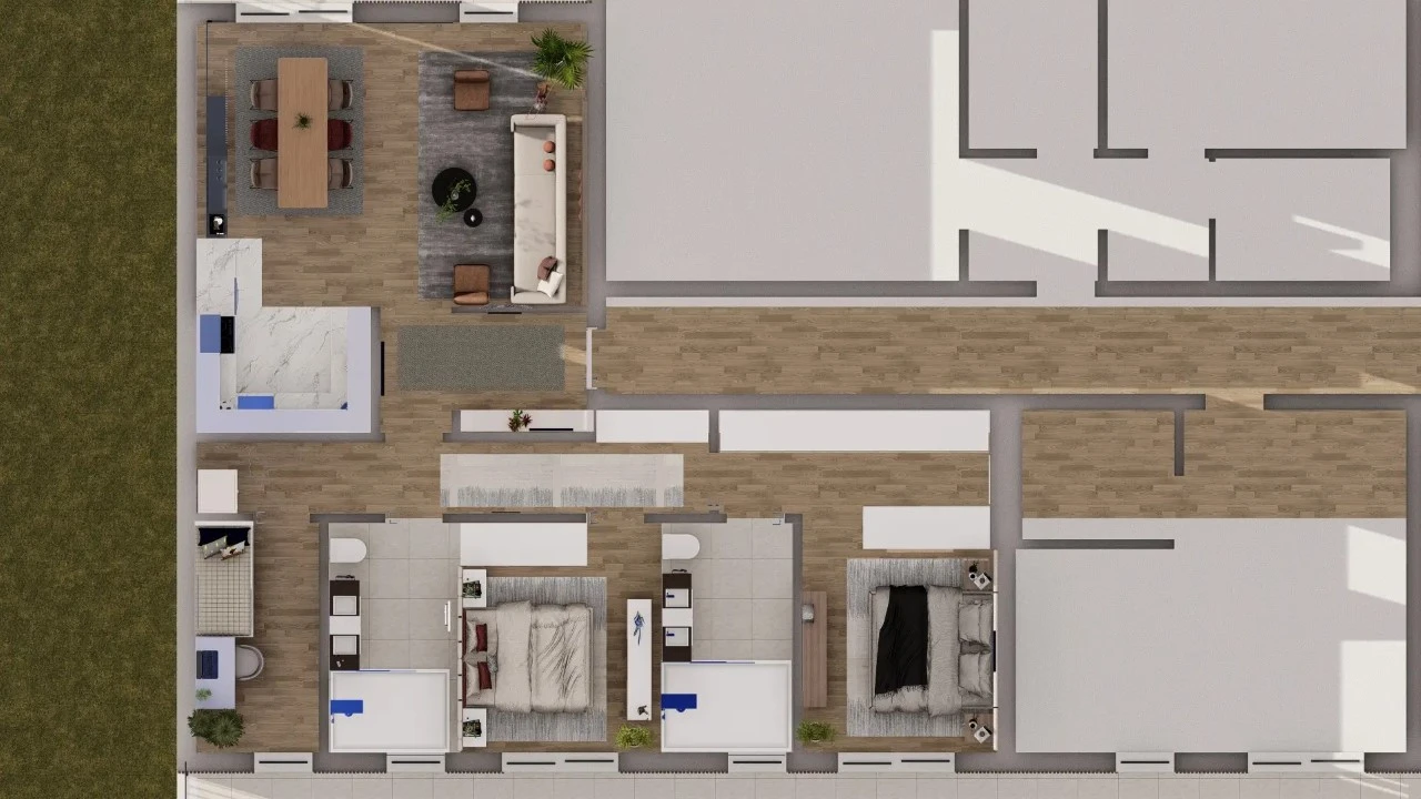 Apartamento T2 para Venda em Armação de Pera Planta 2