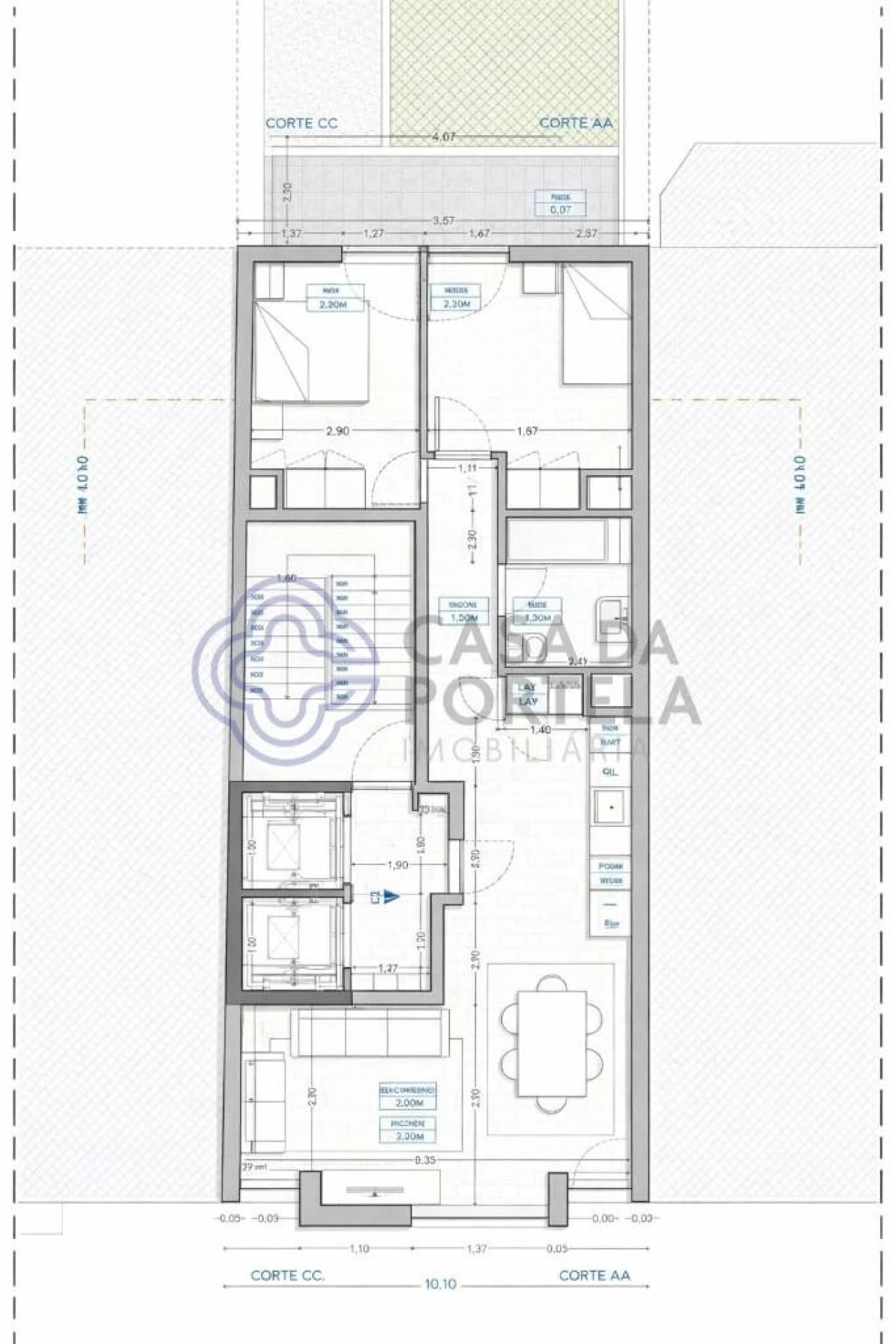Apartamento T2 para Venda em Ramalde Foto 26