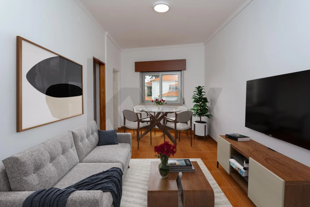 Apartamento T2 para Arrendamento em Carcavelos e Parede Foto 2