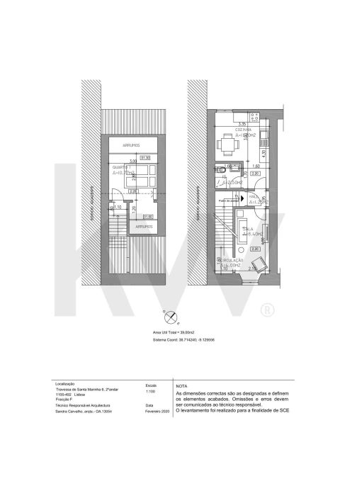 Apartamento T1 para Venda em São Vicente