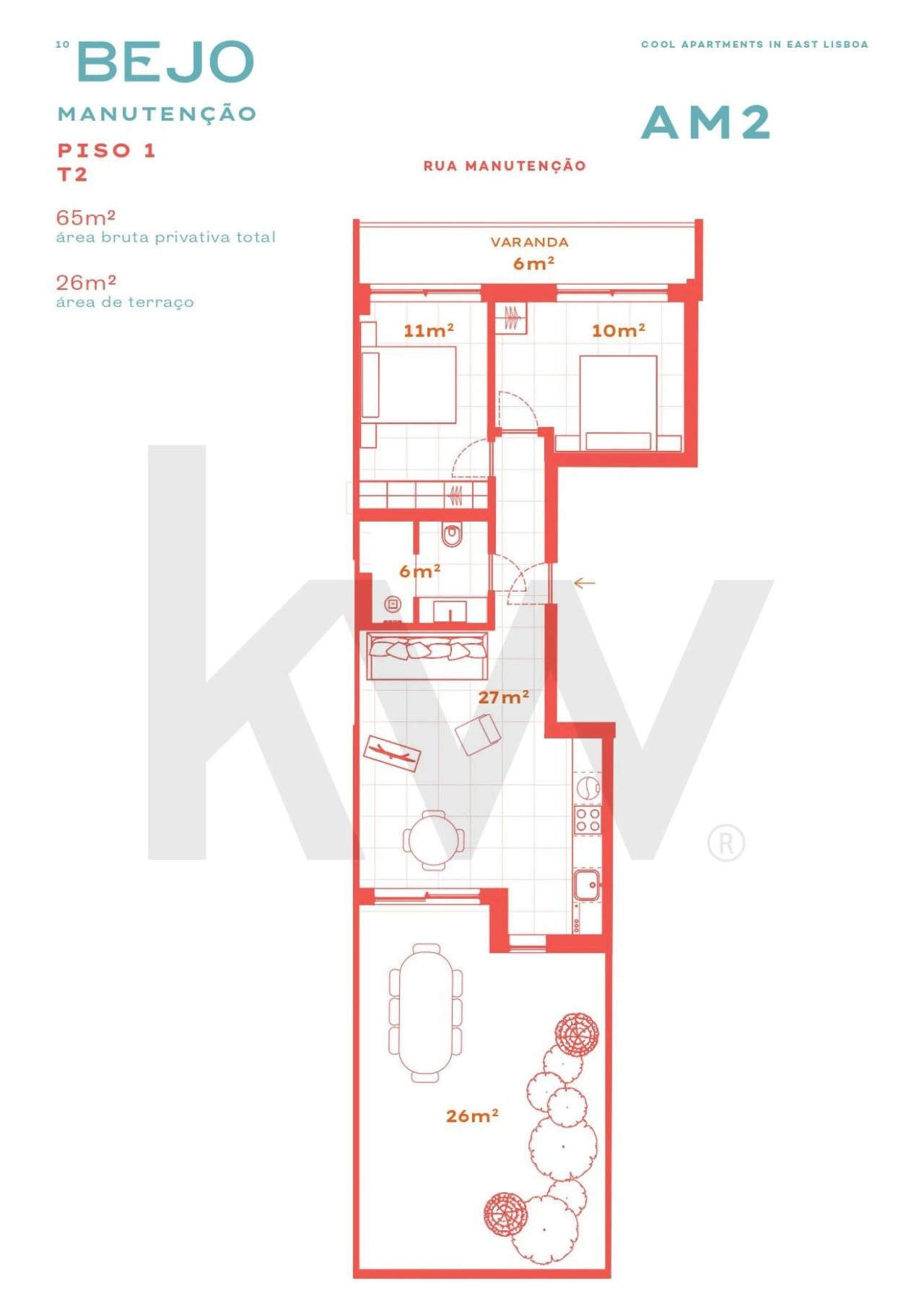 Apartamento T2 para Arrendamento em Beato Foto 42