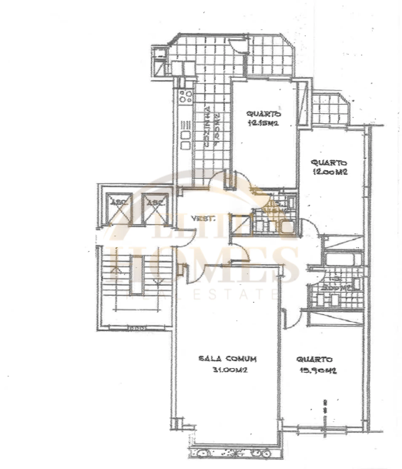 Apartamento T3 para Venda em Carnide Foto 5