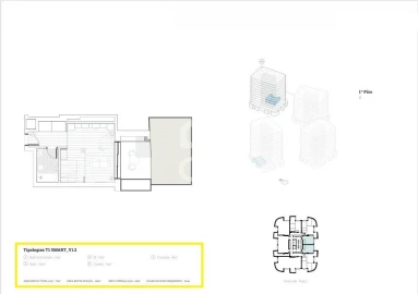 Apartamento T1 para Venda em Paranhos