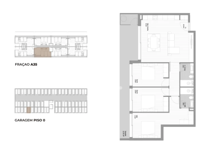 Apartamento T3 para Venda em Fânzeres e São Pedro da Cova Foto 32