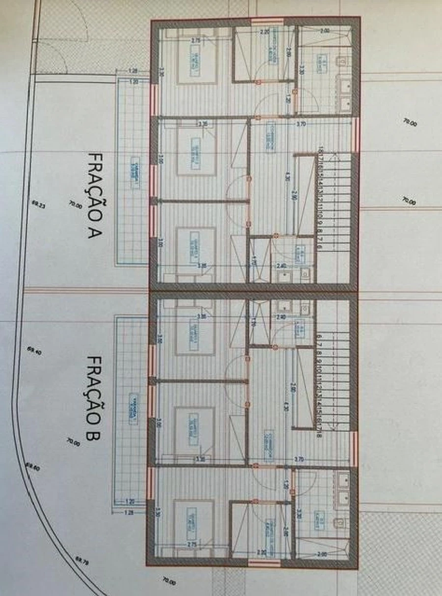 Moradia T3 para Venda em Antas Planta 1