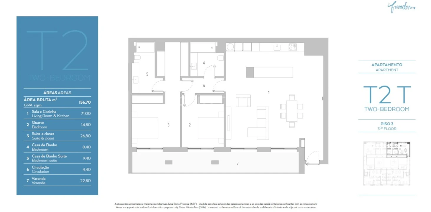 Apartamento T2 para Venda em Arroios Foto 14