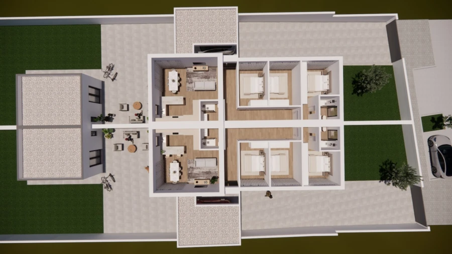 Moradia T3 para Venda em Aradas Planta 1