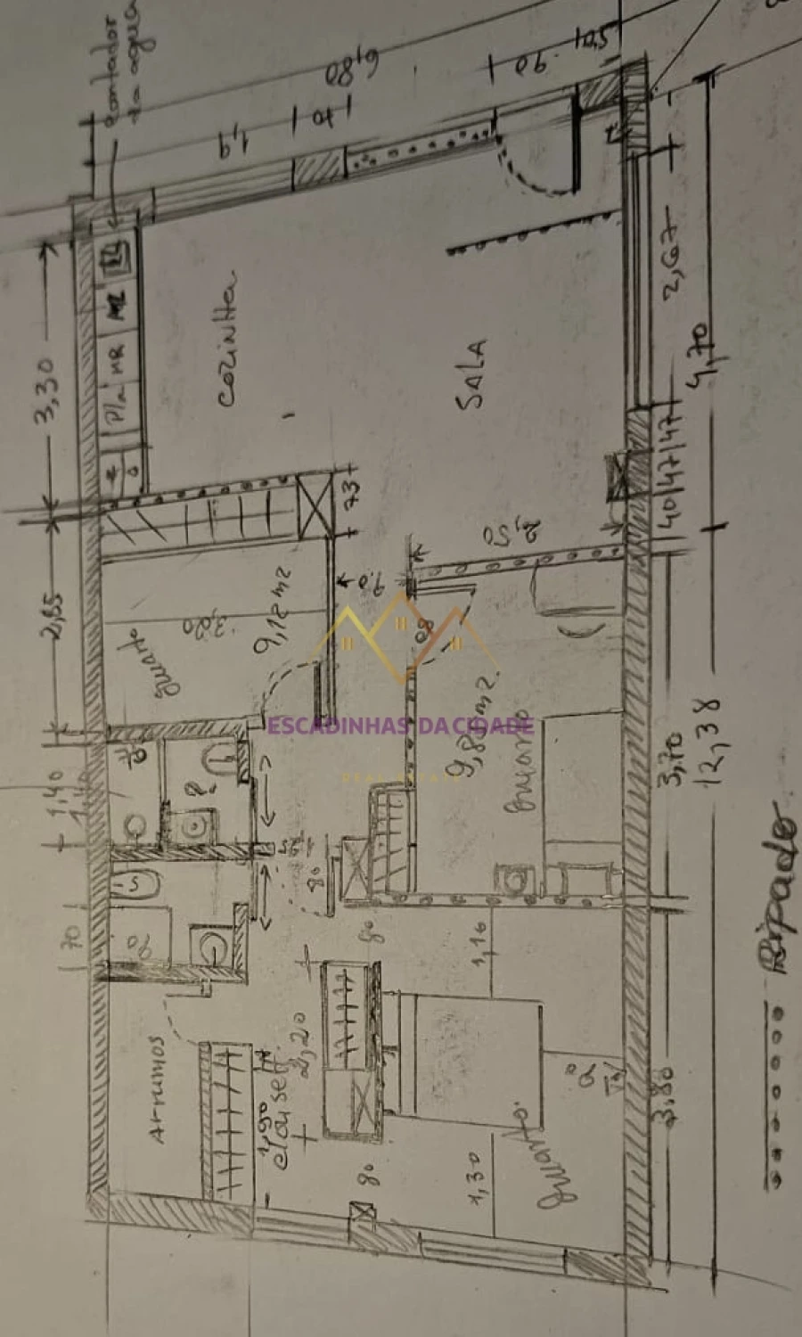 Apartamento T3 para Venda em Odivelas Planta 1
