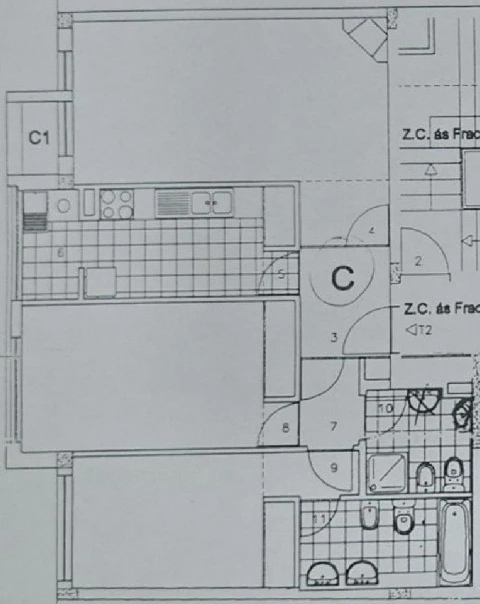 Apartamento T2 para Venda em Cidade da Maia