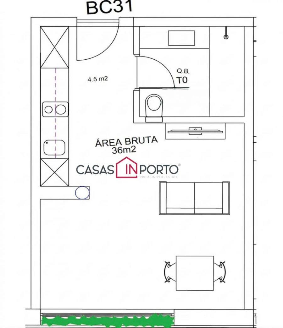 Apartamento para Venda em Matosinhos e Leça da Palmeira Planta 1