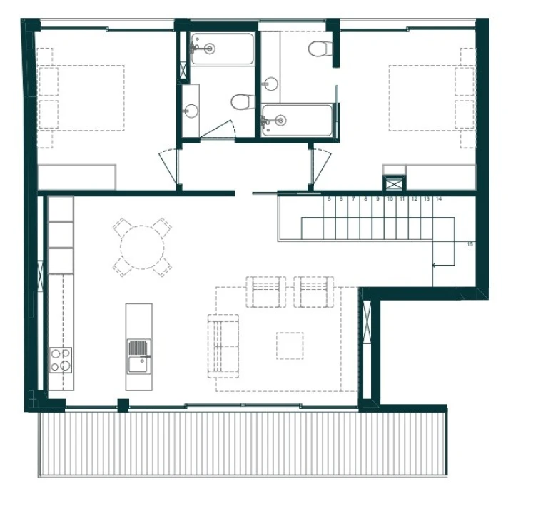 Apartamento T2 para Venda em Campanhã Foto 14