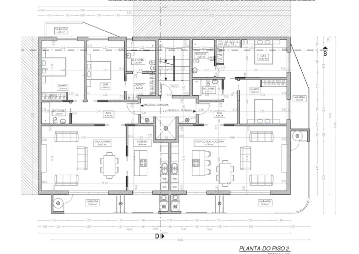 Apartamento T2 para Venda em Ramada e Caneças Planta 2