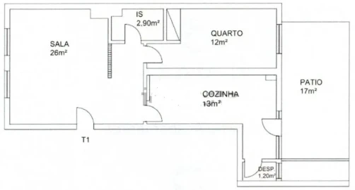Apartamento T1 para Venda em Cascais e Estoril