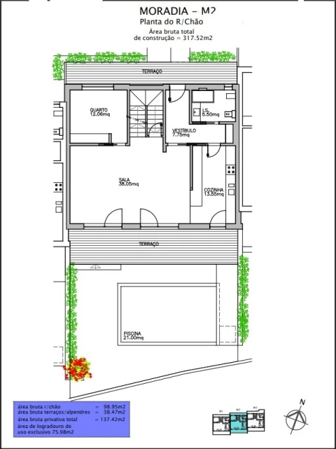 Moradia T4 para Venda em Alcabideche
