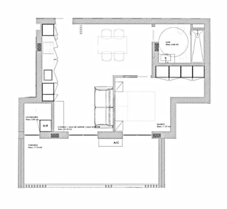 Apartamento T1 para Venda em Oliveira do Douro Foto 11