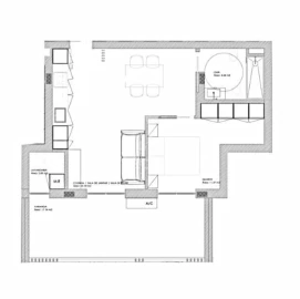 Apartamento T1 para Venda em Oliveira do Douro