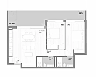 Apartamento T2 para Venda em Fânzeres e São Pedro da Cova